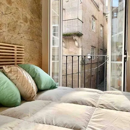 Precioso Apartamento En El Casco Vello De Vigo Exterior photo